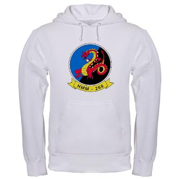 MMHS268 - A01 - 03 - Marine Medium Helicopter Squadron 268 - Hooded Sweatshirt - Click Image to Close